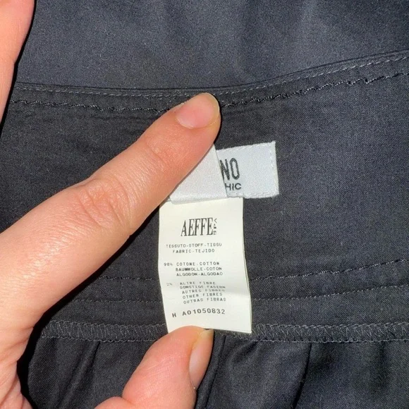 Moschino Cheap and Chic Elegant Black Women's Skirt - Size 10 - Picture 4 of 6